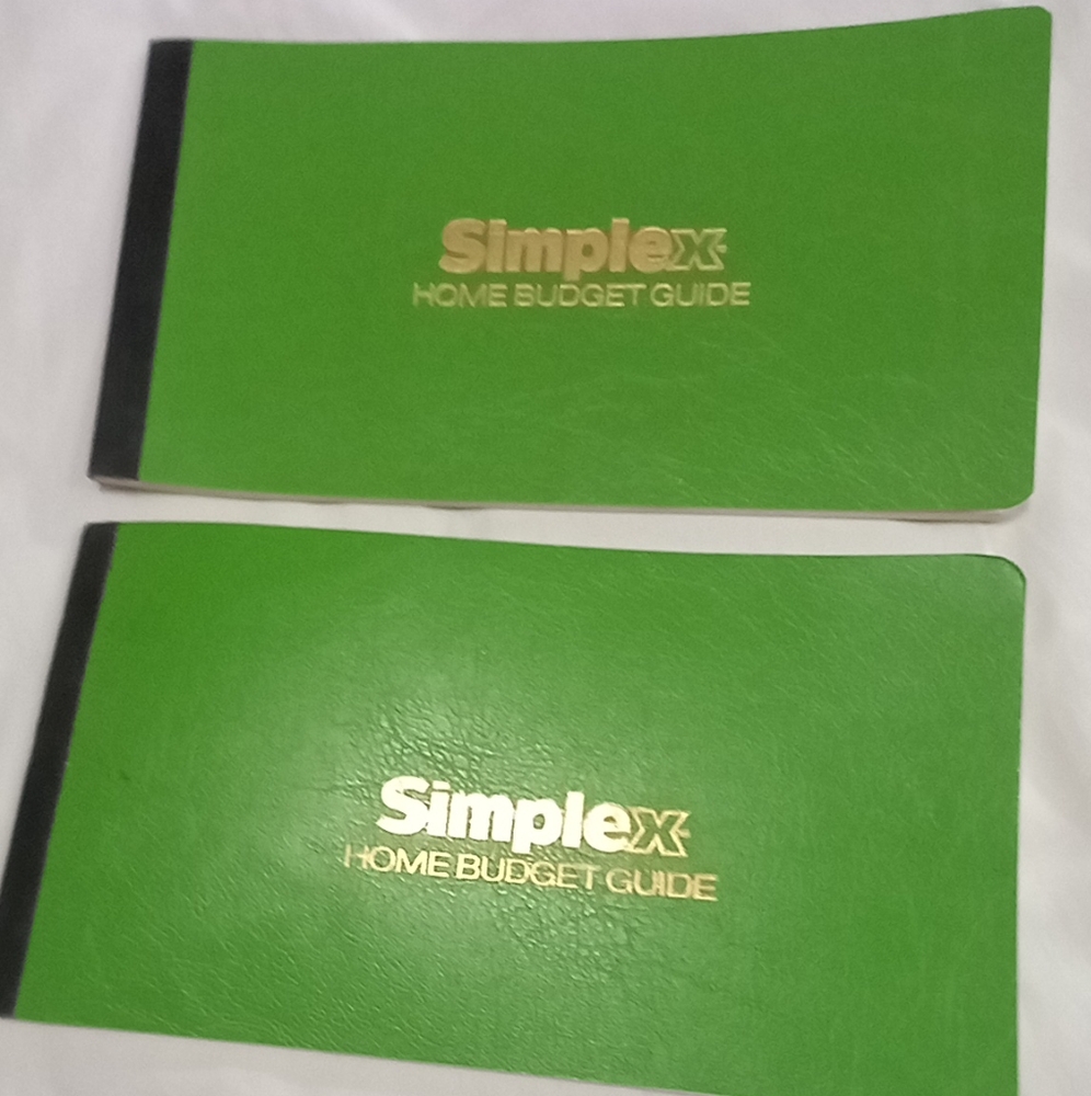 Vintage 90's Budget Planners